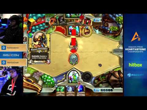 Schismatron vs MartinCreek - RO16 - GIGACON Prime 2015 - Hearthstone