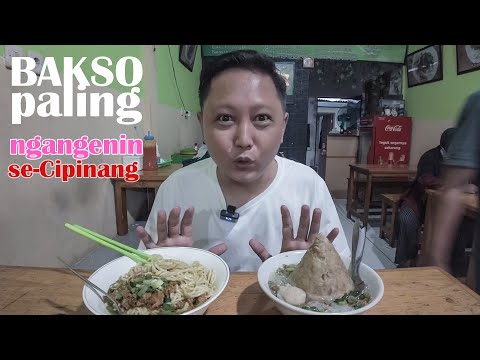 "MIE AYAM BAKSO KANGEN" MURAH BANGET SAMPE RELA ANTRI - INDONESIAN STREET FOOD