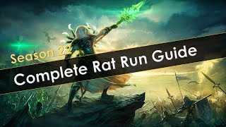 Diablo 3 Season 22 Complete Rat Run Guide (zBarb, zNec, Rat)