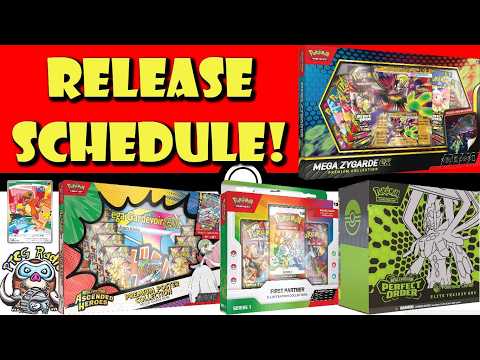The Complete Pokémon TCG Release Schedule! BIG Update! Everything Coming! (Buyer's Guide)