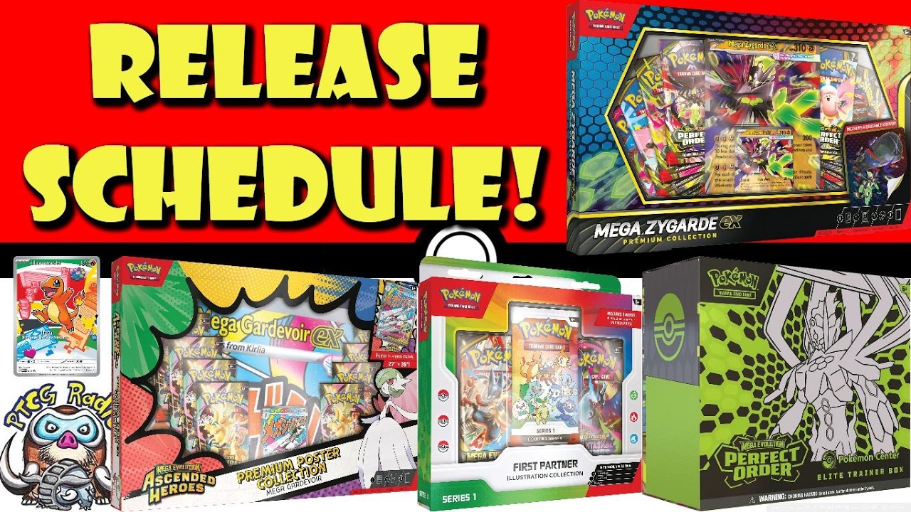 The Complete Pokémon TCG Release Schedule! BIG Update! Everything Coming! (Buyer's Guide)