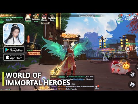 World of Immortal Heroes Gameplay 「Android, iOS」