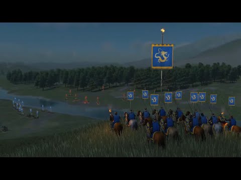 Rome Total War Barbarian Invasion Remastered Historical Battle 1 - Battle of Badon Hill (PC)