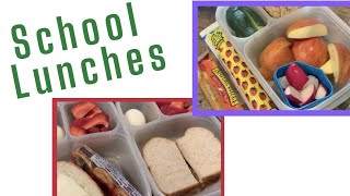 School Lunches | What I Packed For My Kids Last Week!