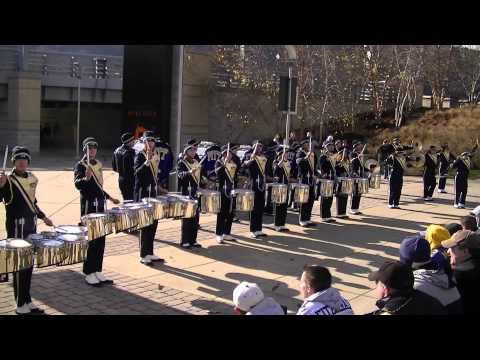 2010-11-26 Pitt Band Drumline 3