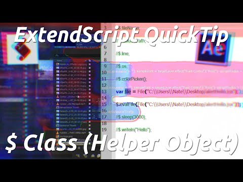 Extendscript Quicktip Class Helper Object