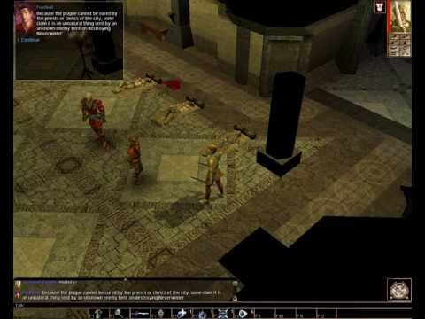 LP NWN Paladin  004_01 Talking to Fenthic & Arabeth