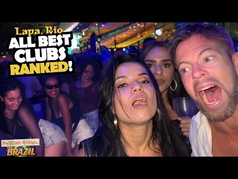Rio de Janeiro nightlife: ALL best clubs in Lapa! 🇧🇷 | Complete guide – every bar ranked by safety
