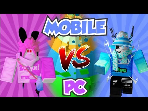PC PRO Vs MOBILE PRO! Tower Of Hell Roblox!