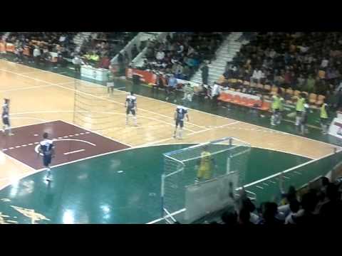 Triman Navarra 4-4 Ribera Navarra. 3º gol de Eseverri