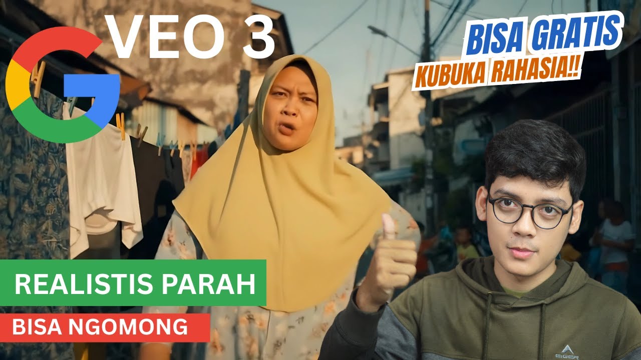 NGERII 🤯 Cara Menggunakan Veo 3 Gratis Buat Video Super Realistis