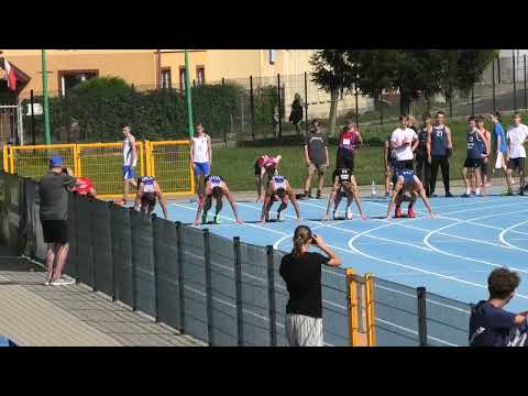 100m M bieg 1 - Złotoryja 20240828
