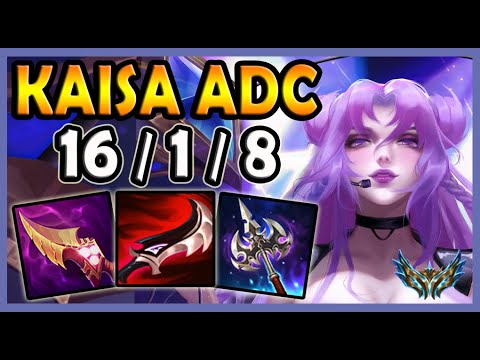 Kaisa vs Sivir ( 57%WIN RATE ) ADC - Korea Challenger Patch 13.18 ✅