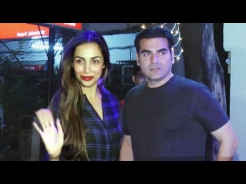 SPOTTED: Malaika Arora Khan Arbaaz Khan Karva Chauth Dinner