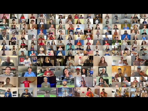 "Take Me Out to the Ballgame" Virtual Choir:Orchestra featuring MLB Guests (200 People)