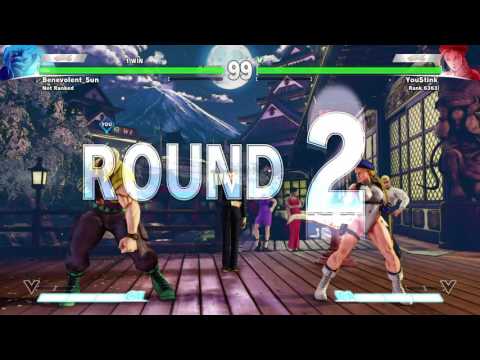 SFV 3rd Beta Nash vs. Cammy