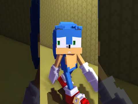 Sonic got into the BACKROOMS ! PART 2 ! (Minecraft Animation) | SonicLife #monsterschool #sonic