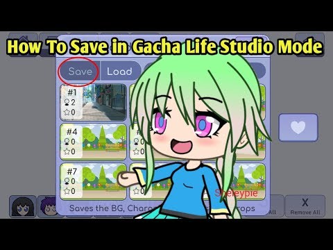 How To Save In Gacha Life Studio Mode + Shout Out