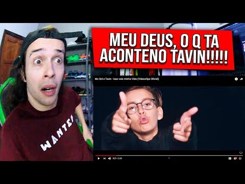 (ALGM PARA O TAVIN 😱) REAGINDO a Mc Sid e Tavin - Isso vale minha Vida - REACT/REAÇÃO