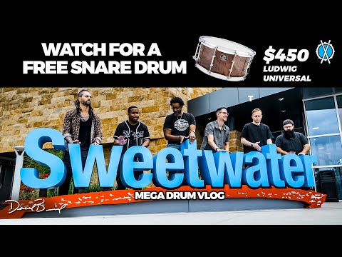 Sweetwater #Gearfest2023 Mega Drum Vlog + ⭐️ Ludwig Snare Drum Giveaway! ⭐️