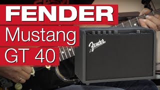Video thumbnail for Fender Mustang GT 40 (Gitarren Modeling für Einsteiger) by session