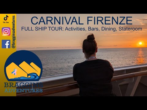 Thumbnail for Carnival Firenze: Activities, Bars, Dining, and a Balcony State Room!  FULL SHIP TOUR!!