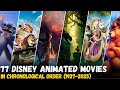 All Disney Animated Movies In Chronological Order 1937 2025 Animatedmovies Disneyanimation