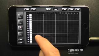 Video thumbnail for KORG iDS-10 for iPhone - Beat Making by KORG INC.