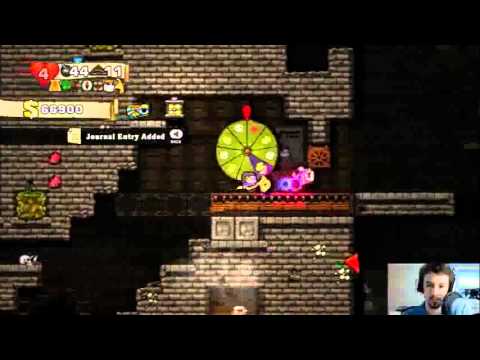 Giantbomb Spelunkin with Scoops to Death