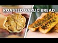 Viral TikTok GARLIC BREAD Recipe 3 Ways (Roasted Garlic)