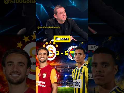 Galatasaray-Fenerbahçe | 1'e 1 Muhtemel 11 Kıyası #galatasaray #fenerbahçe