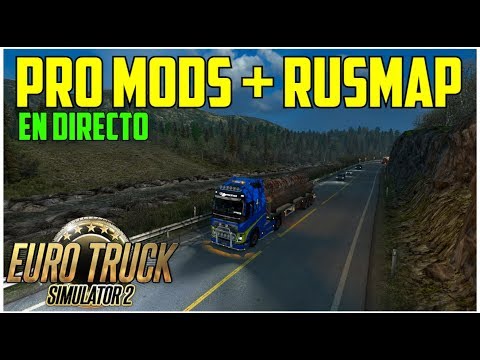 🔴 EuroTruck 2 // De Rutas por ProMods + ScandinaviaMod  #2