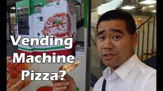 Pizza Vending Machine in Hiroshima Japan