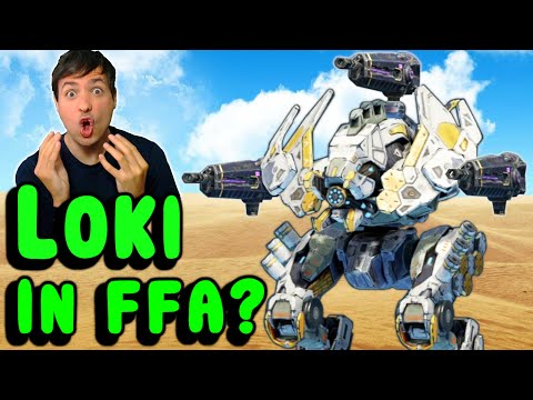 WAH! LOKI in Free For All? God of Trolling War Robots Mk3 Gameplay WR