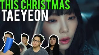 TAEYEON blessing us "THIS CHRISTMAS" (MV Reaction)