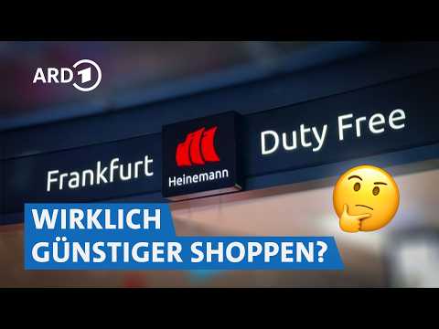 Parfum, Schnaps, Zigaretten: Lohnt sich Duty-Free am Flughafen? | Markt WDR