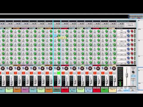 Reason 6 106: FX EQ Automation and Mixing - 18 Mixer Channel Strips - Part 1