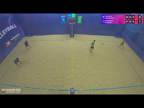 12:15 I.Horiaiev / I.Romanenko  - D.Korobkov / V.Kushch |Winners Beach Volleyball