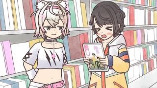 【切り抜き漫画】エ○ゲショップに行ったホワモコ【ホロライブ/大空スバル/モココ・アビスガード】