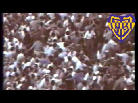 "A 50 años del histórico penal que Roma le atajó a Delem en Boca 1-River 0 (09/12/1962)" Barra: La 12 • Club: Boca Juniors