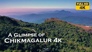 Chikmagalur Drone Shots  #Chikmagalur Places to Vi