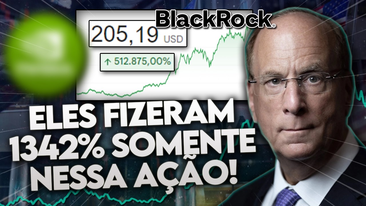 Conheça as 10 MAIORES POSIÇÕES da BLACKROCK! (O que FIZERAM em MARÇO?) - TOP 10
