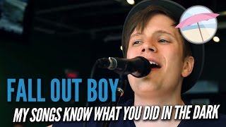 Fall Out Boy - My Songs Know What You Did In The Dark (Light Em Up) (Live at the Edge)