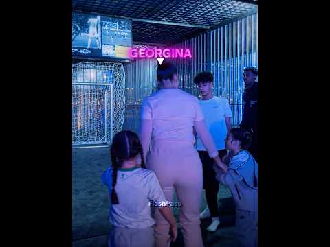 Ronaldo Family Power Shot Competition😳