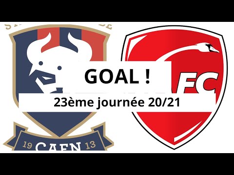 Caen - Valenciennes [(1)-1] GOAL ' (Yacine Bammou) 23ème journée 2020/21