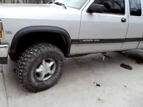 lifted 92 dodge dakota