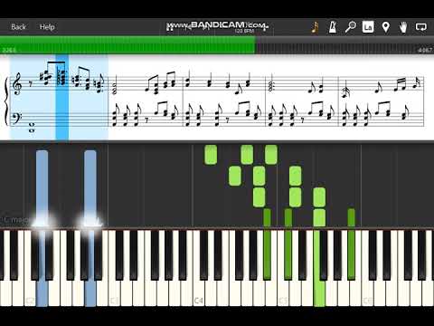 伝説の戦い(円卓の生徒)_piano solo