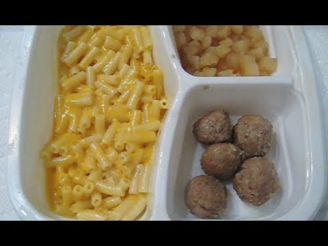 Kraft Macaroni and Cheese Frozen Meal Review - YouTube
