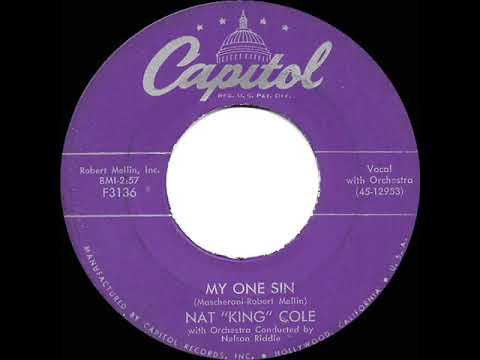 1955 HITS ARCHIVE: My One Sin - Nat King Cole