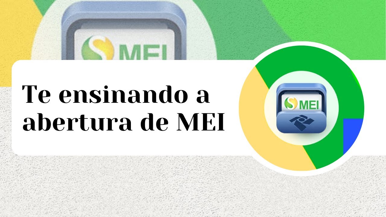 ABERTURA DE MEI: Eu te ensino!